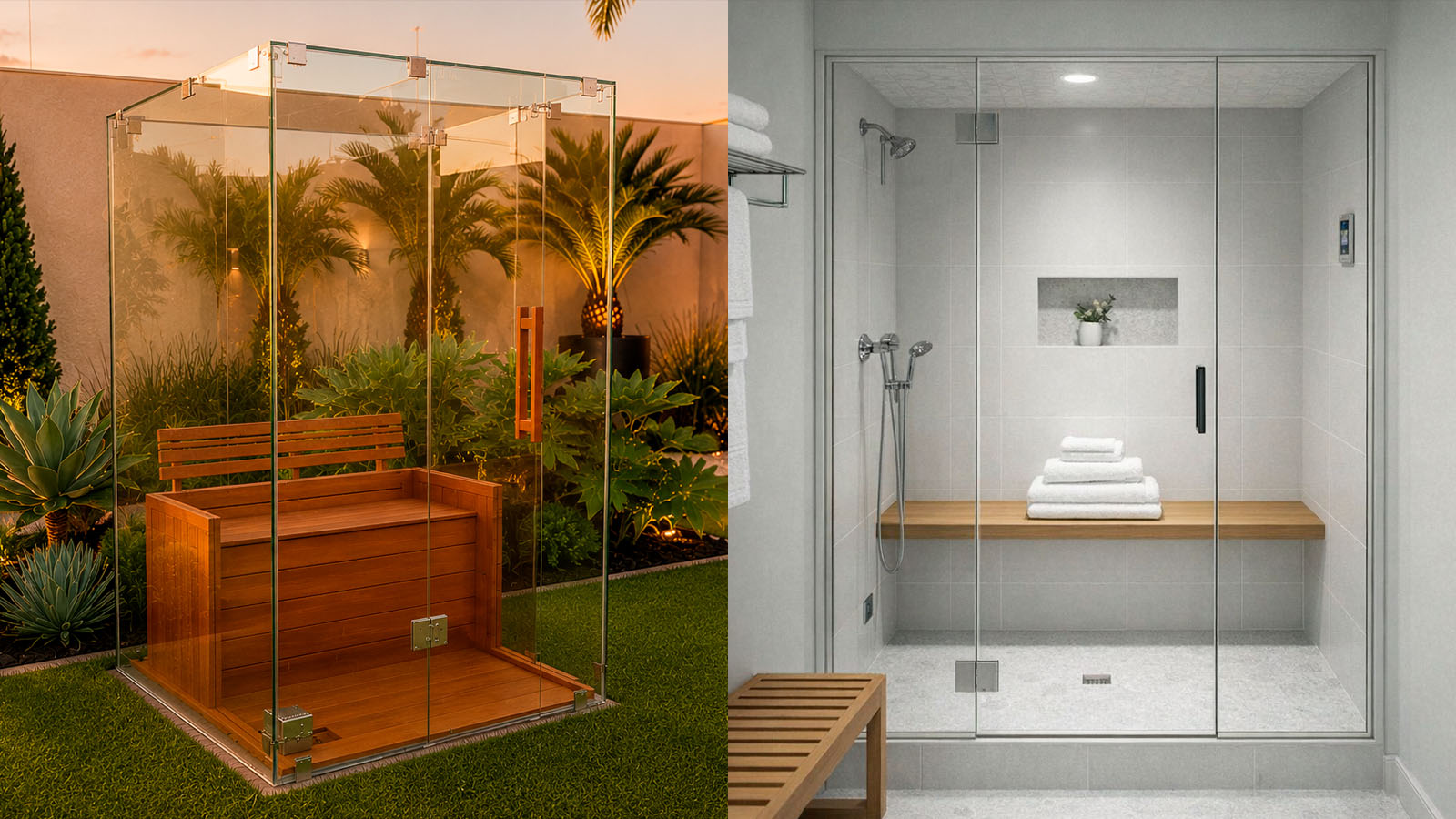 Saunas de Vidro